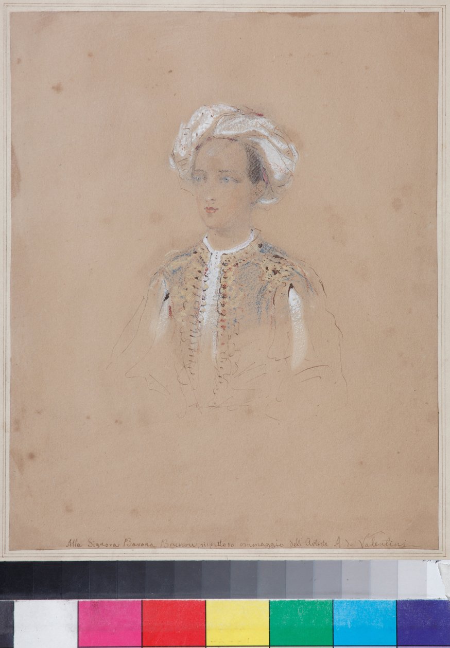 Storhertig Nicholas Nikolaevich av Ryssland - Porträtt av storhertig Michael Nikolaevich av Ryssland (1832-1909) av Valentini, Alexandre de (1787-1887) av Alexandre de Valentini