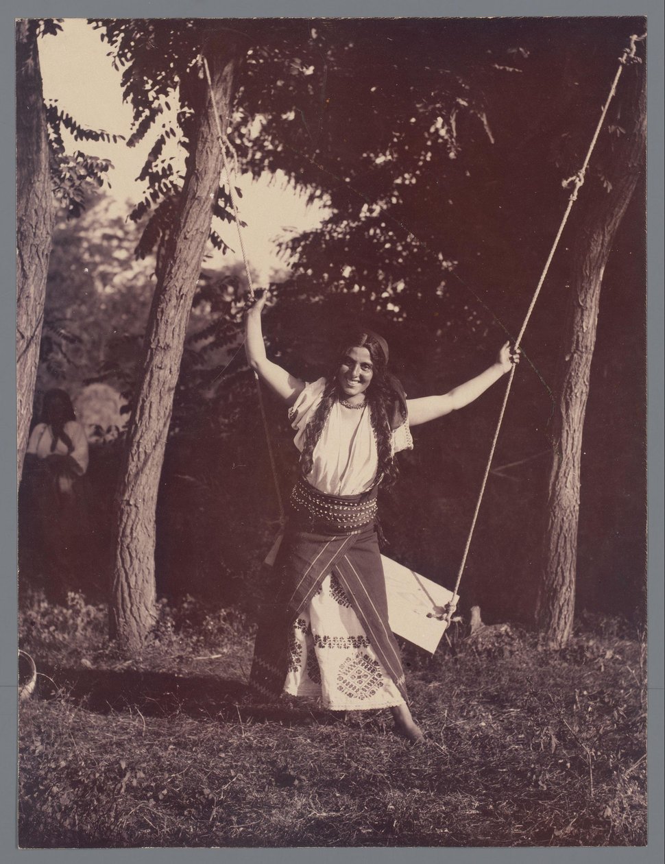 Porträtt van Didina Țiganca Didina (originaltitel) av Alexandru Bellu
