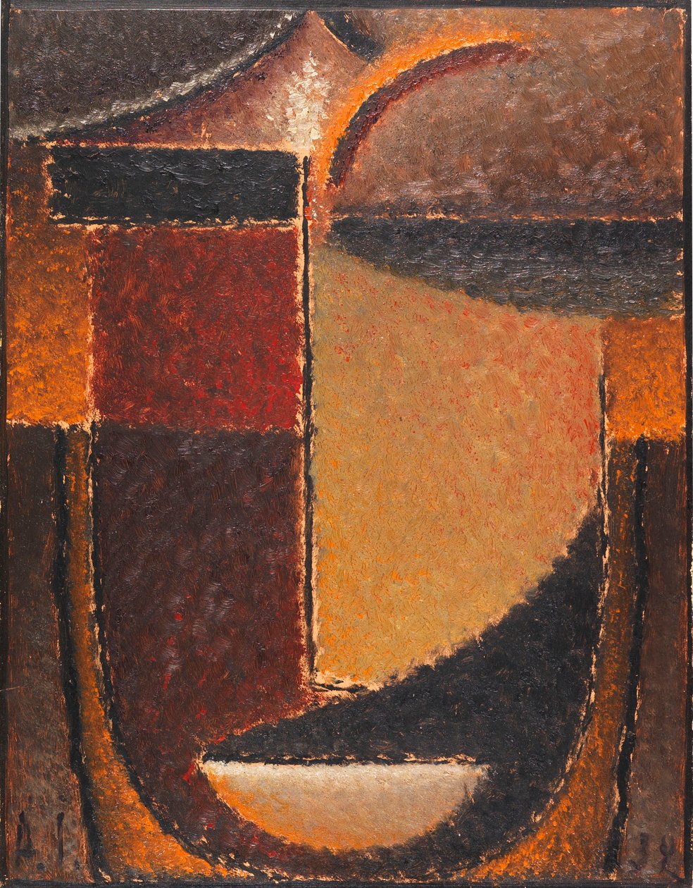 Abstrakt huvud: Orient, 1932. av Alexei Javlensky von