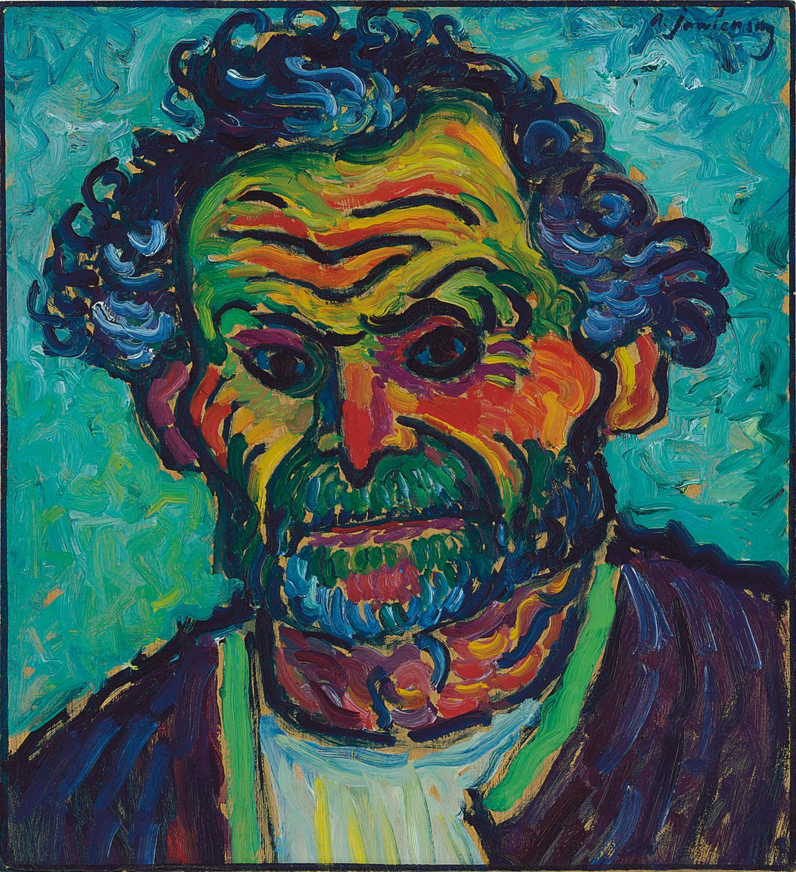 Bonde, c. 1912. av Alexei Javlensky von