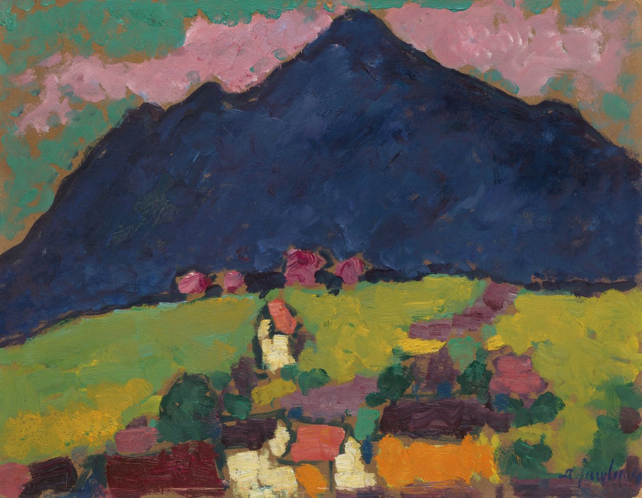 Murnau, 1910. av Alexej von Jawlensky