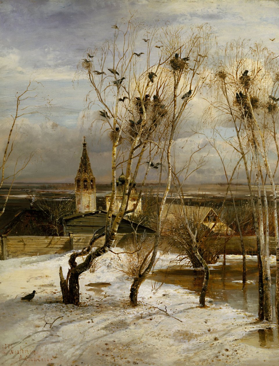 Rooks har återvänt av Alexei Kondratievich Savrasov