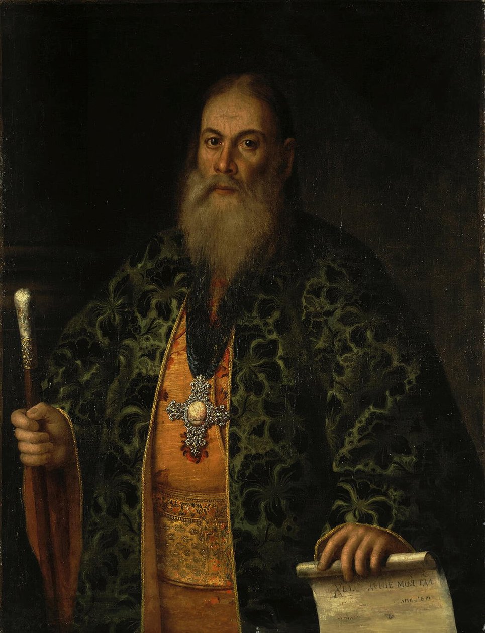 Porträtt av Fjodor Dubyansky, 1761 av Alexei Petrovich Antropov