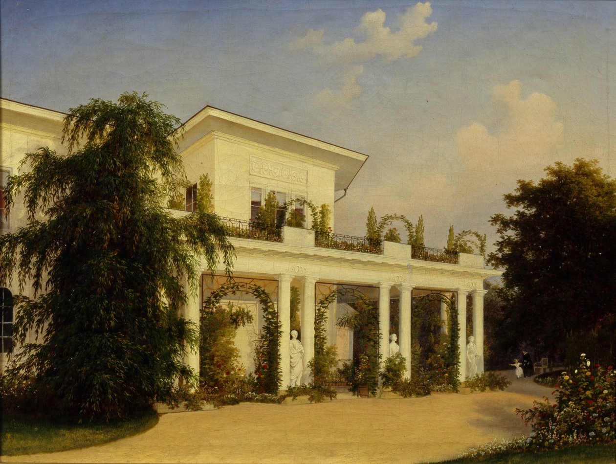 Landgården Kachanovka, 1849 av Alexei Yakovlevich Voloskov
