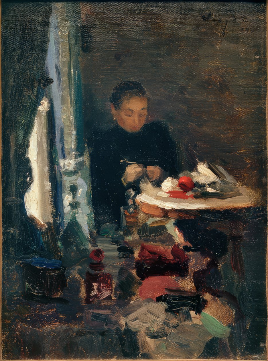 Konstnärens mamma av Alexej von Jawlensky