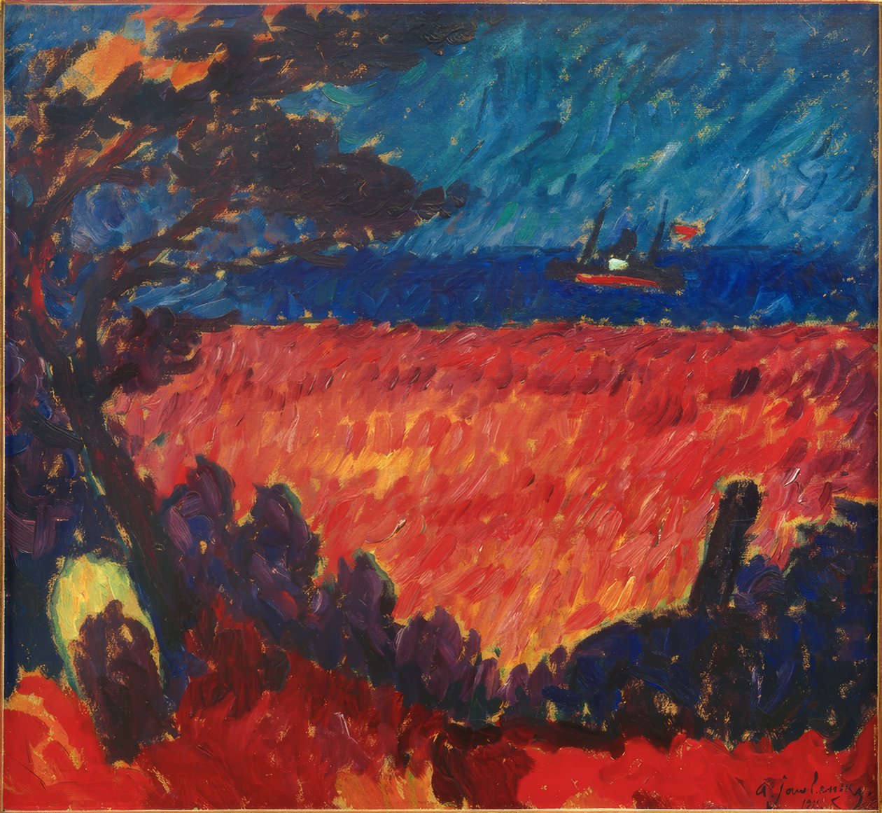 På Östersjön av Alexej von Jawlensky
