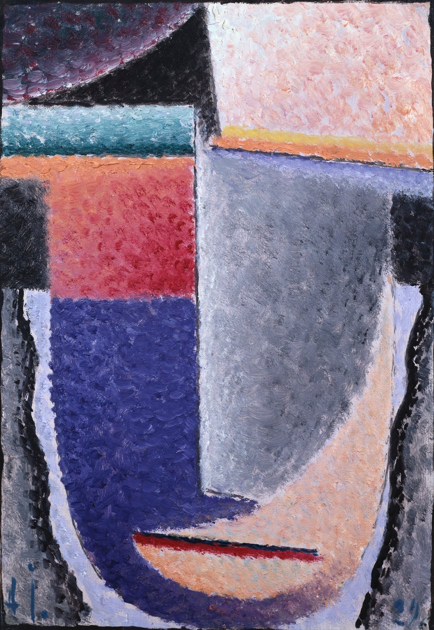 Stort huvud av Alexej von Jawlensky