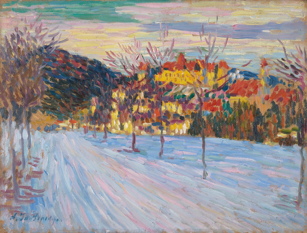 Füssen av Alexej von Jawlensky