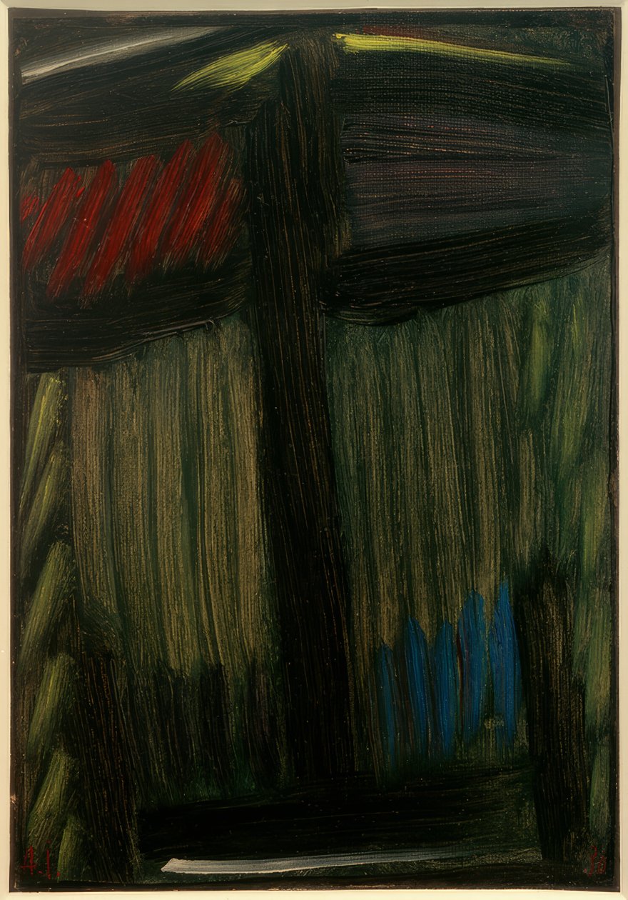 Stor meditation: vinternatten av Alexej von Jawlensky