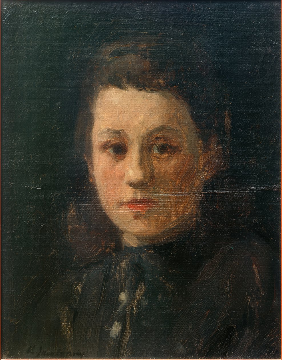Helene, ungdomsporträtt av Alexej von Jawlensky