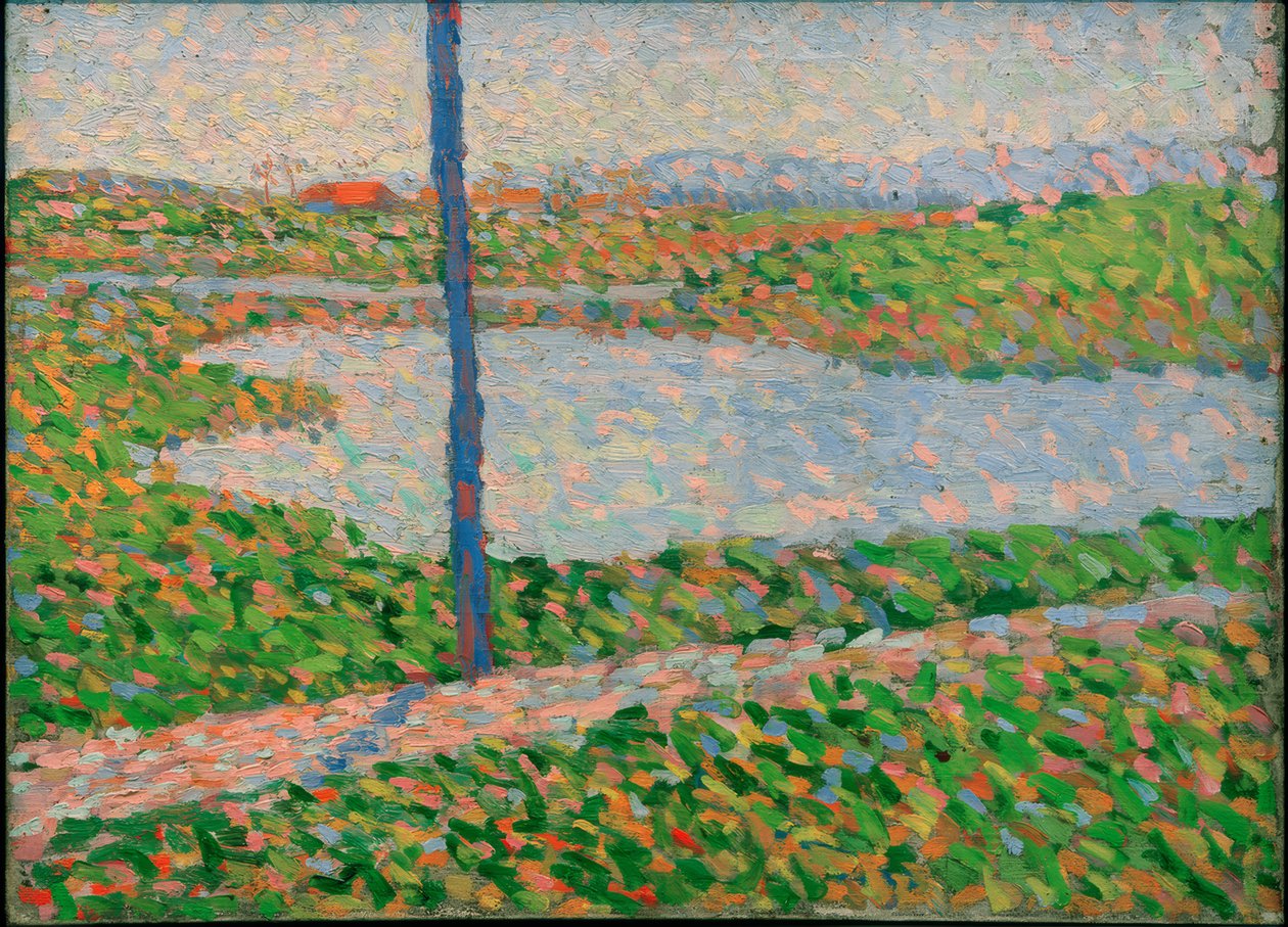 Landskap med sjö av Alexej von Jawlensky