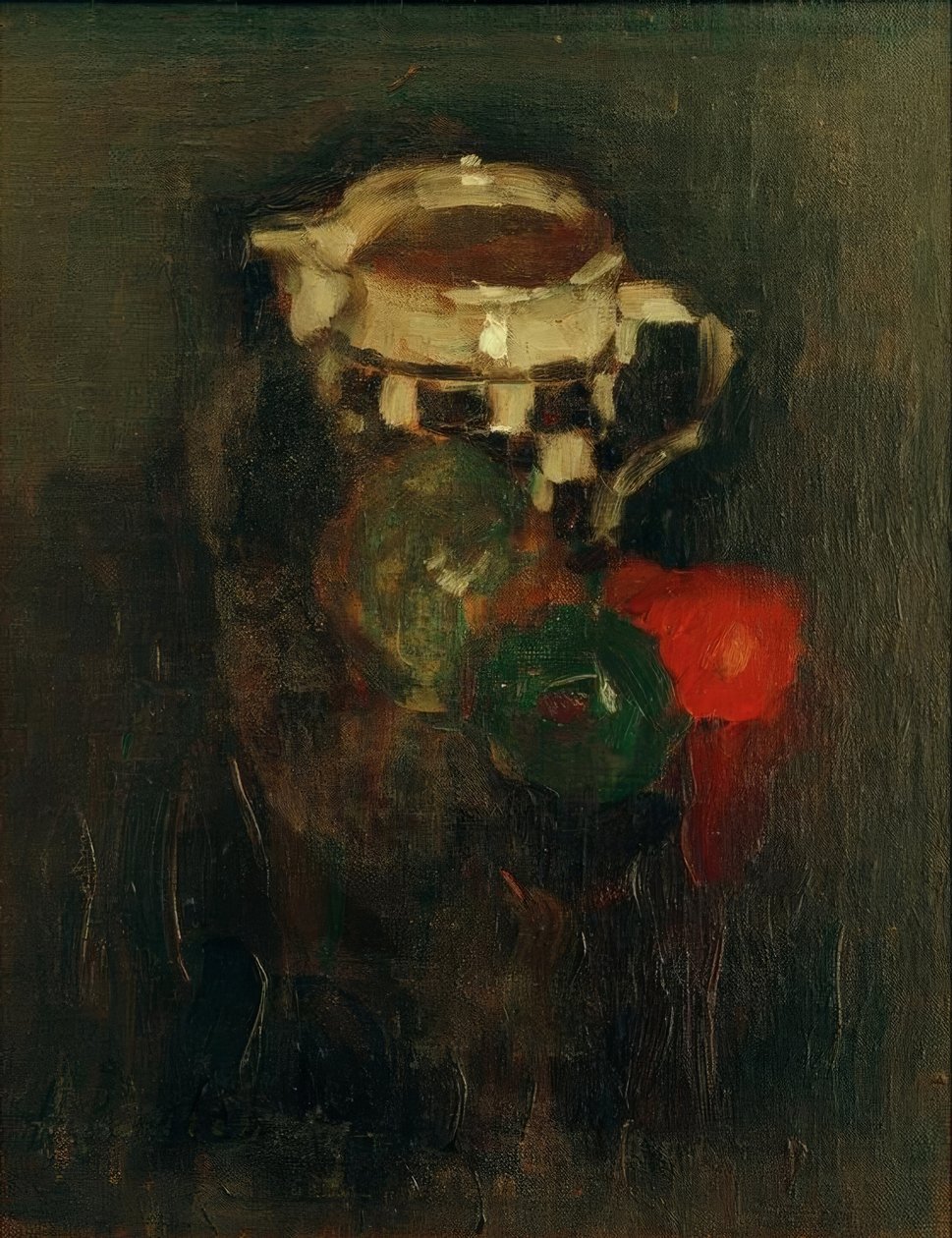 Mjölkkanna med äpplen av Alexej von Jawlensky