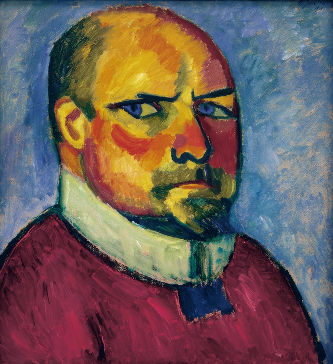 Självporträtt av Alexej von Jawlensky