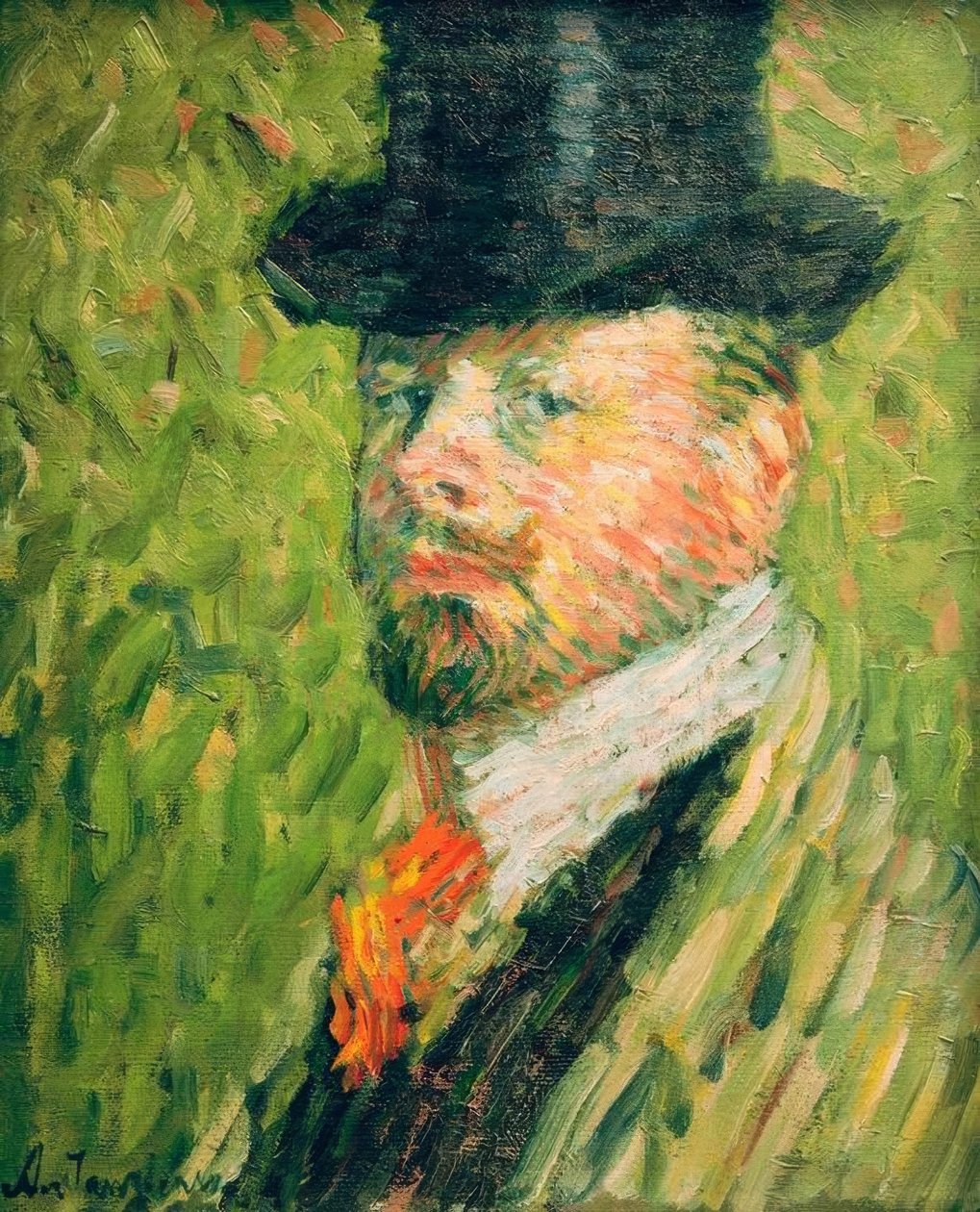 Självporträtt av Alexej von Jawlensky