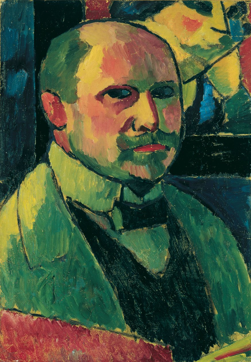 självporträtt av Alexej von Jawlensky
