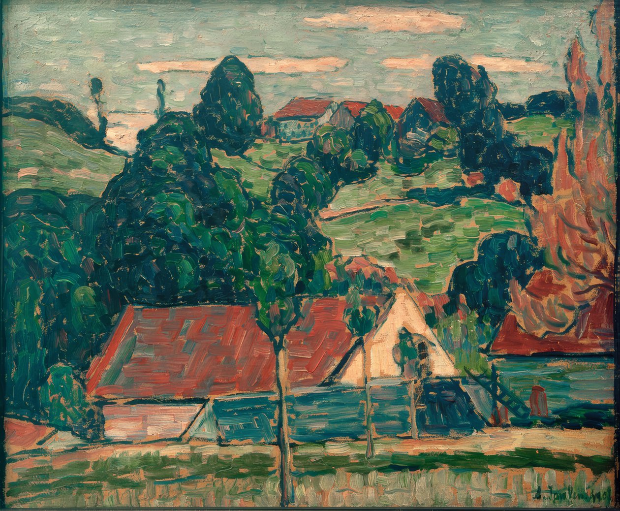 Sommardag av Alexej von Jawlensky