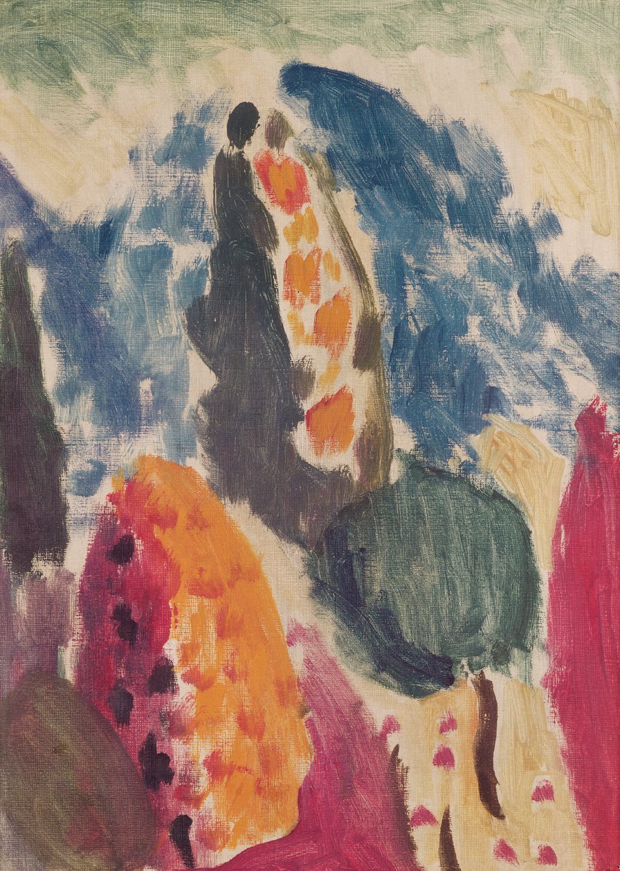 Variation IV, 1916 av Alexej von Jawlensky