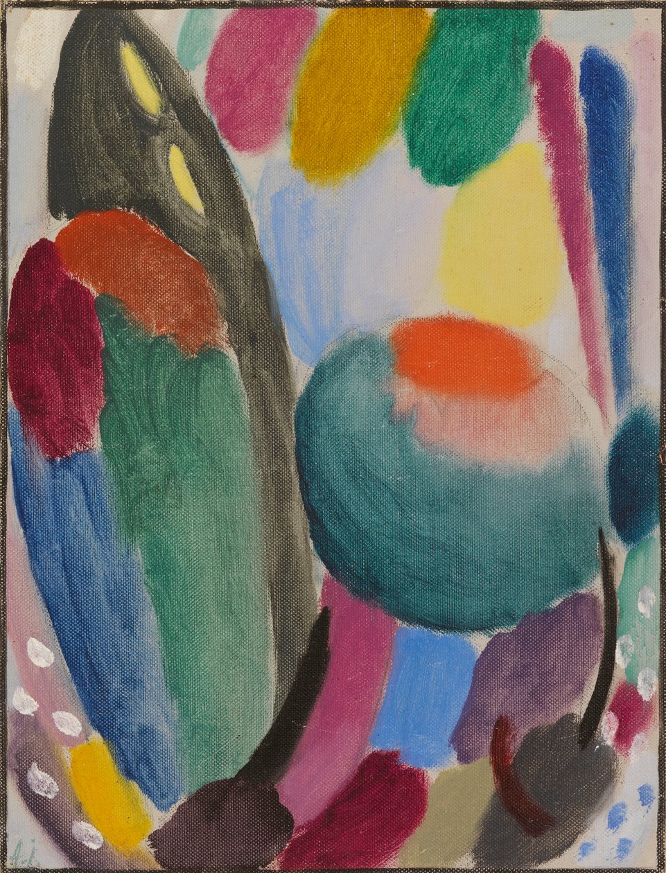 Variation: doft och friskhet Holland, 1918. av Alexej von Jawlensky