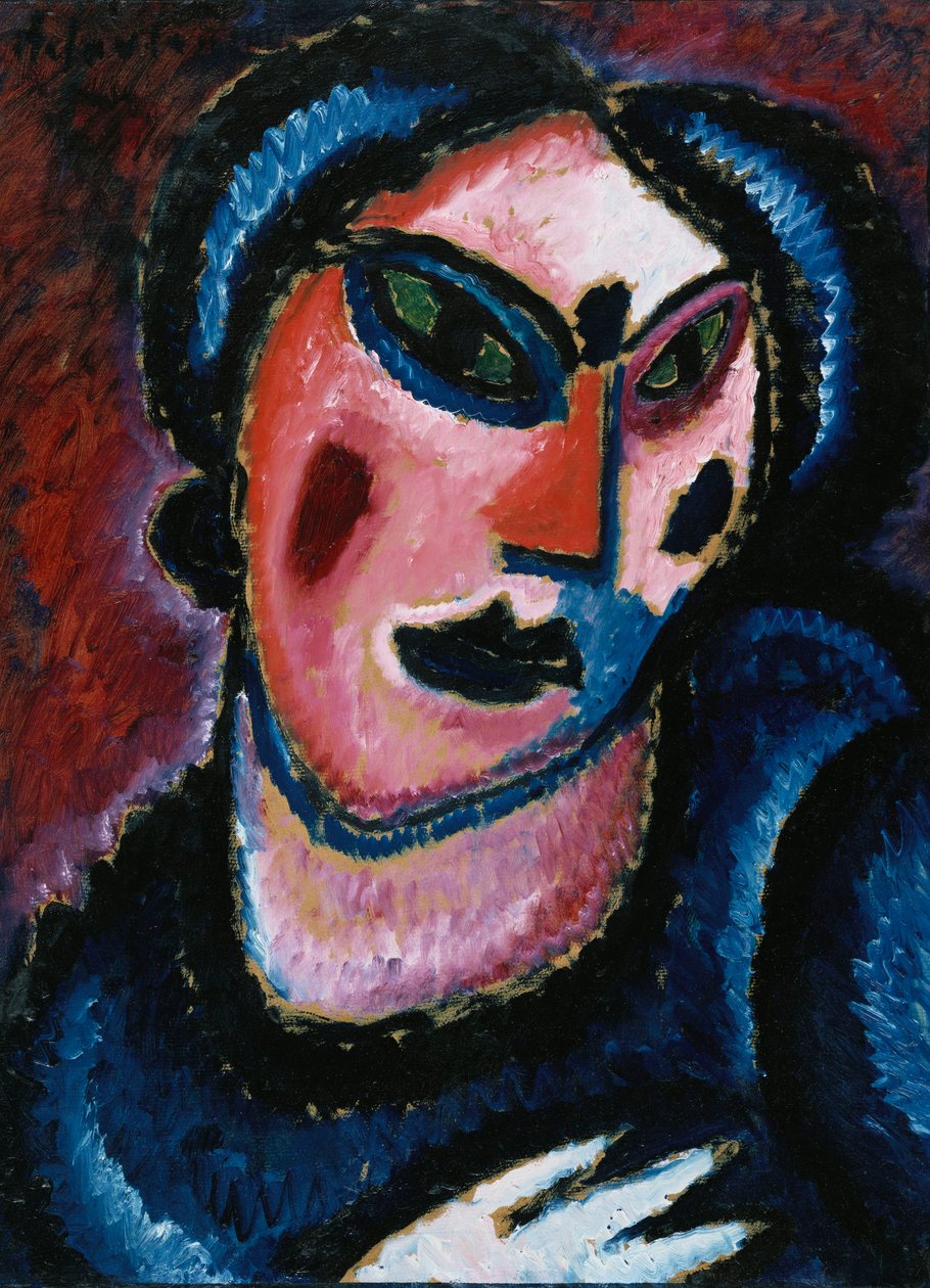Vit handske, 1913 av Alexej von Jawlensky