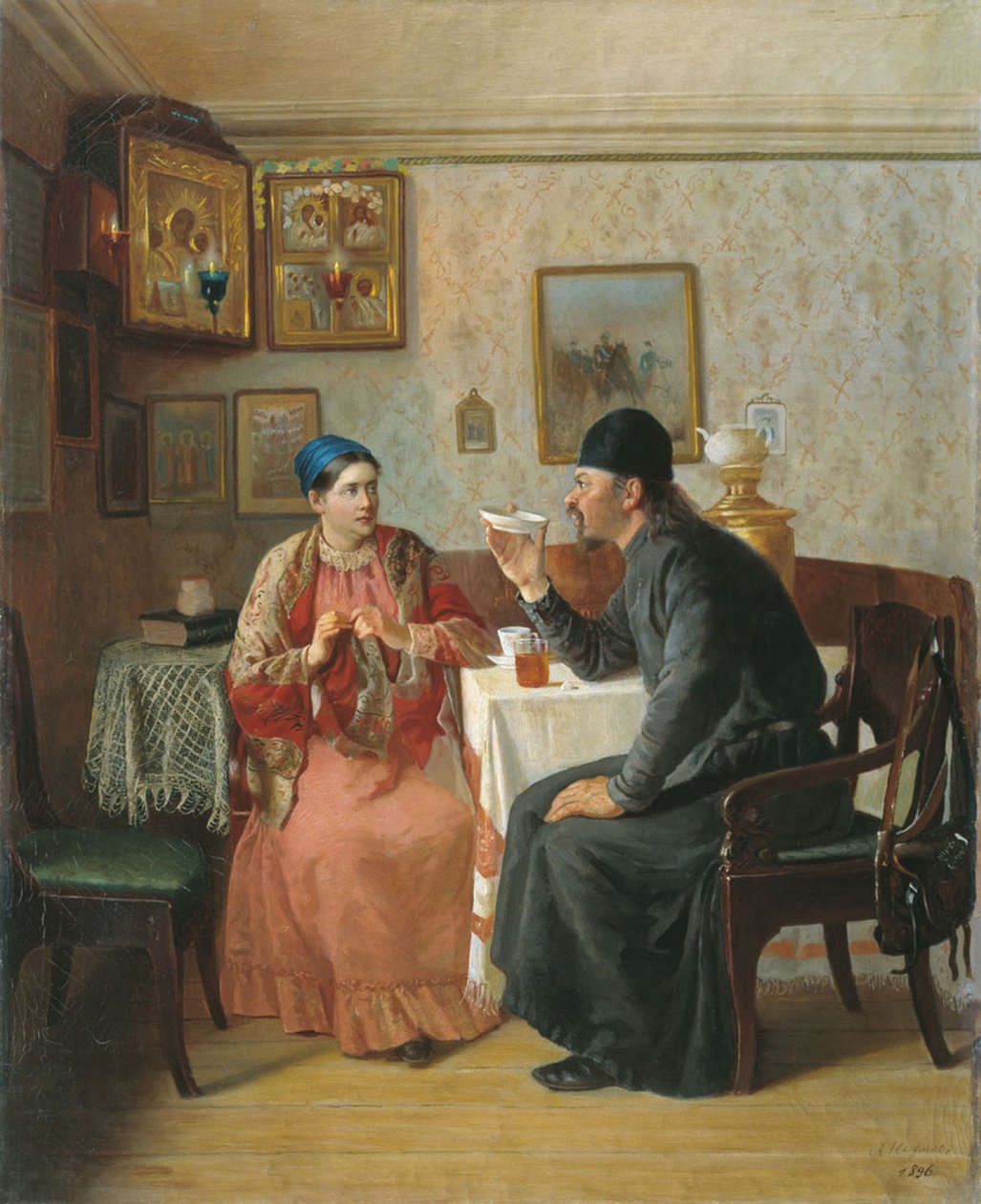 Tedrickande, 1895 av Alexey Avvakumovich Naumov