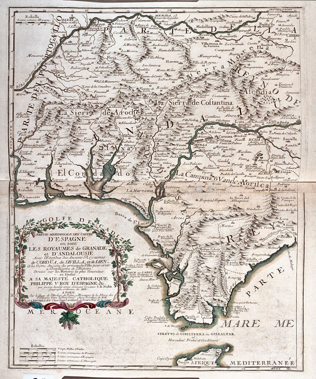 Granada, Andalusien och södra Spanien - av A av Alexis Hubert Jaillot