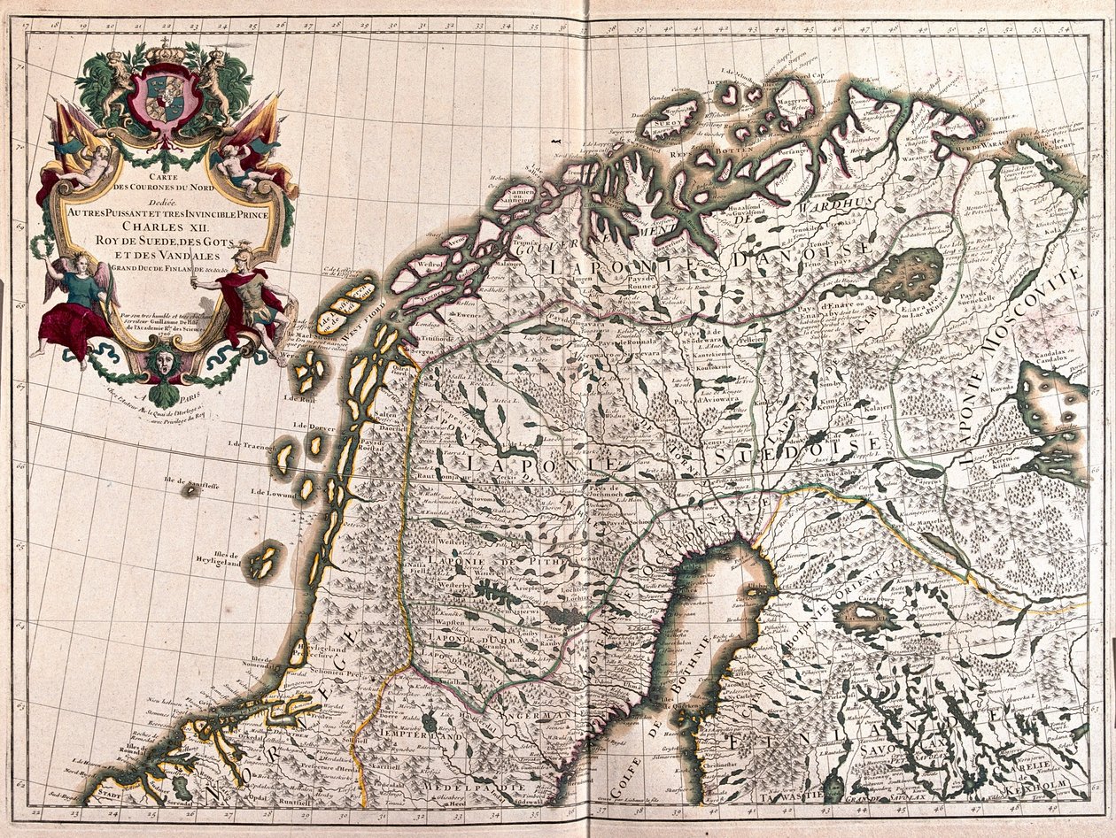 Lappland och Finland - av A av Alexis Hubert Jaillot