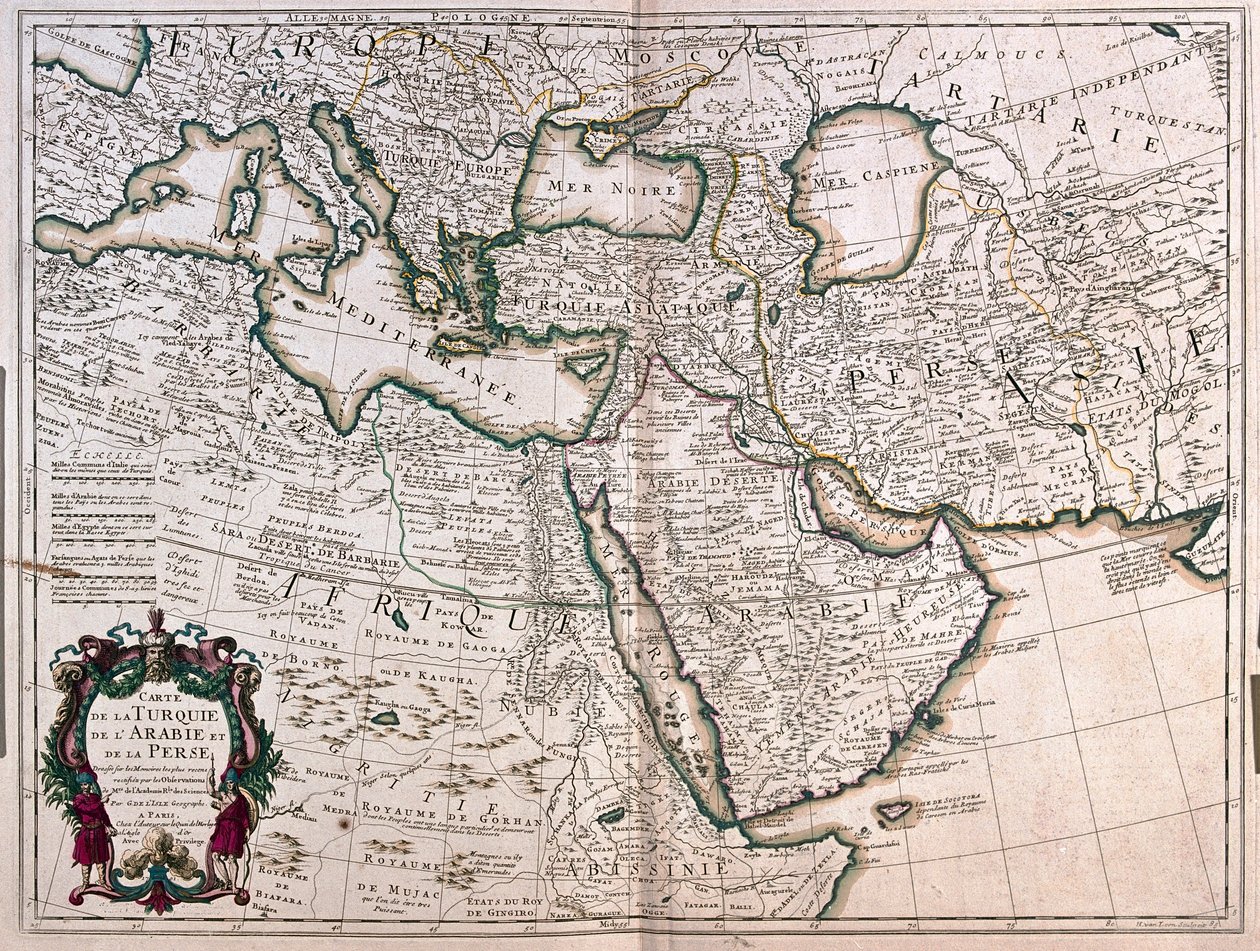 Turkiet - Arabien och Iran - av A av Alexis Hubert Jaillot