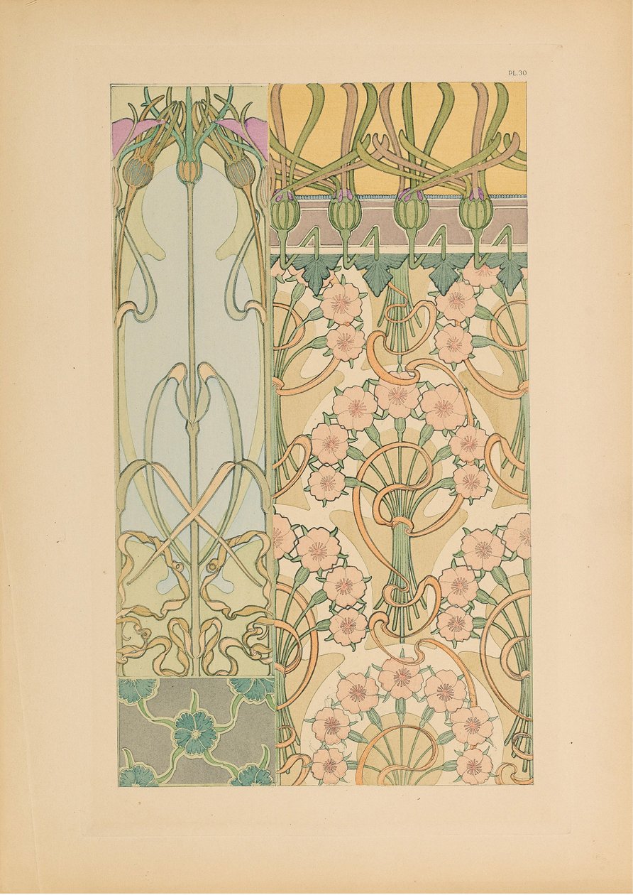 Dekorativa dokument, 1902. av Alfons Marie Mucha
