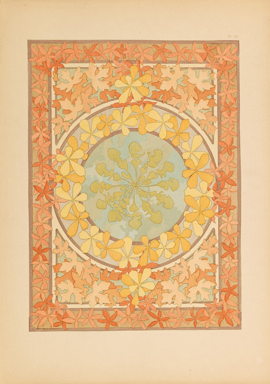 Dekorativa dokument, 1902. av Alfons Marie Mucha