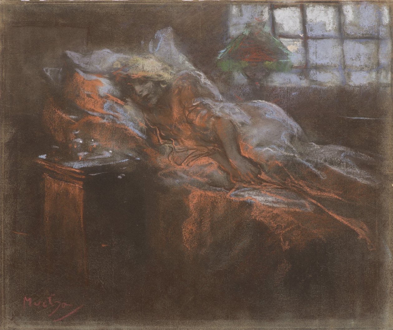Drömmer. av Alfons Marie Mucha