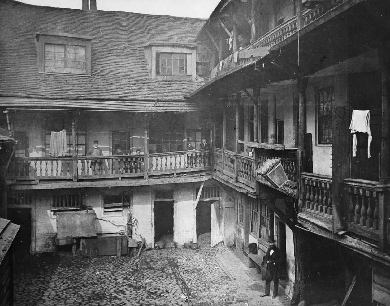 Oxford Arms, Warwick Lane, 1875 av Alfred and John Bool