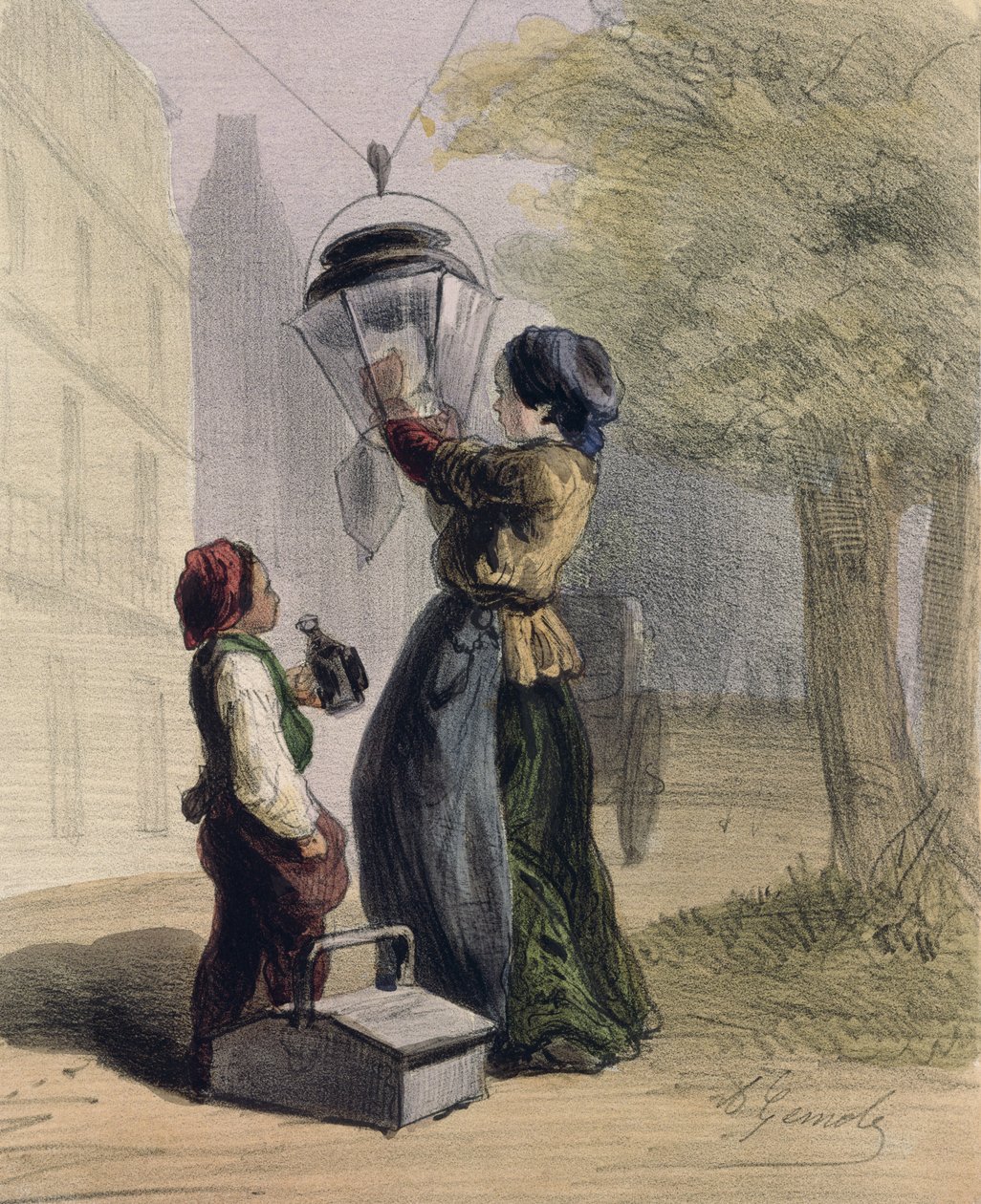 Lamptändaren, från 