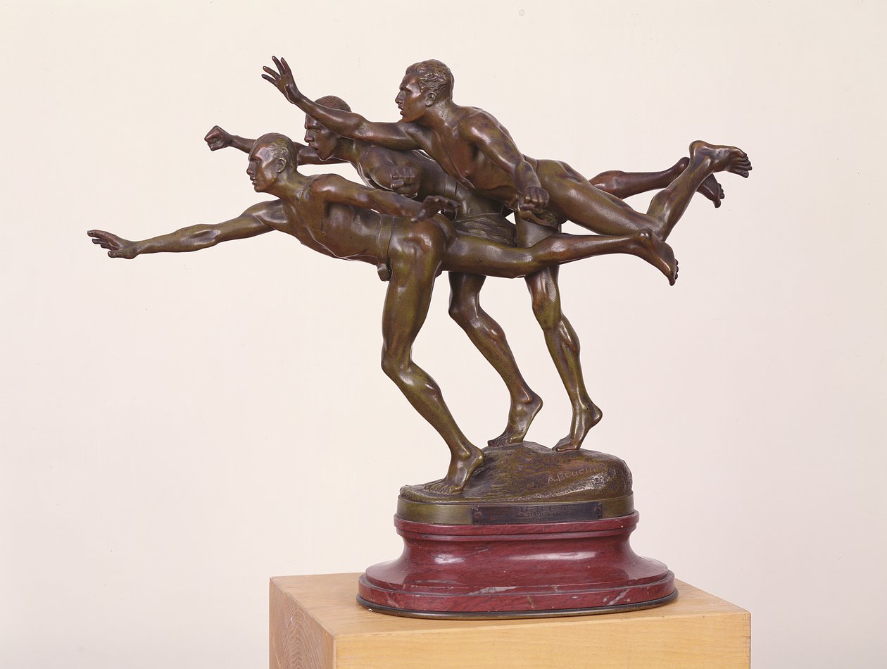 Au But, 1886-87 (brons) av Alfred Boucher