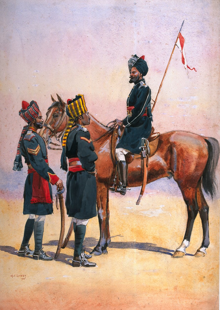 Soldater från 33rd Queen