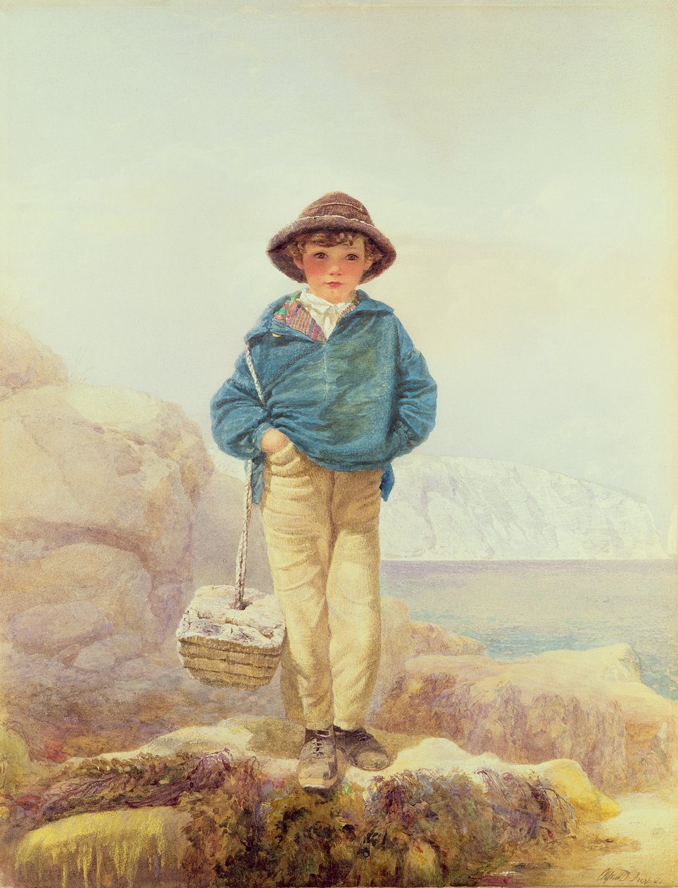 Unga England - A Fisher Boy av Alfred Downing Fripp