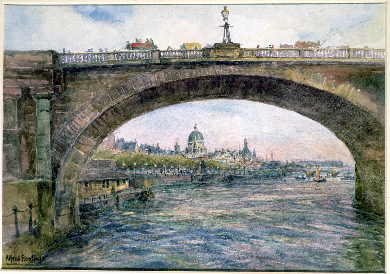 Waterloo Bridge med St Paul