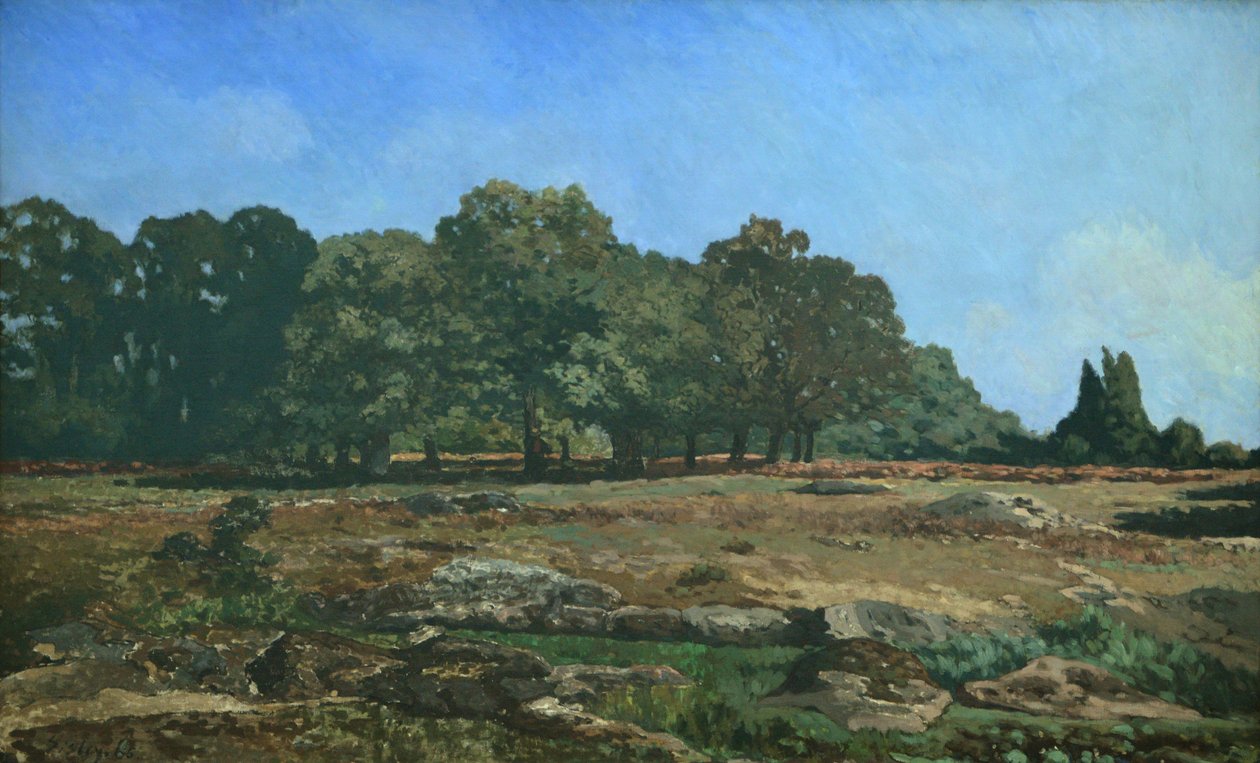Allee de chataigniers  av Alfred Sisley