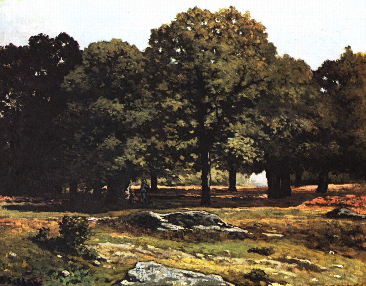 Kastanienallee in La Celle-Saint-Cloud av Alfred Sisley