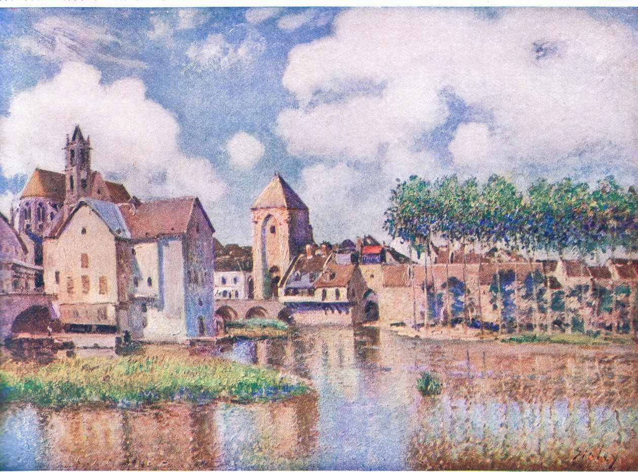 Moretbron av Alfred Sisley