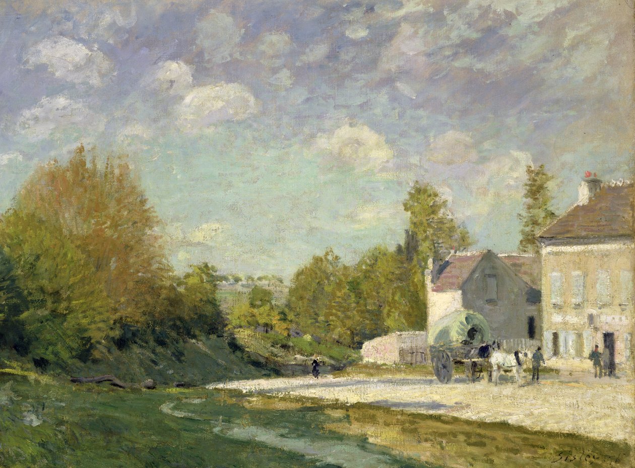 Landsbygden av Alfred Sisley