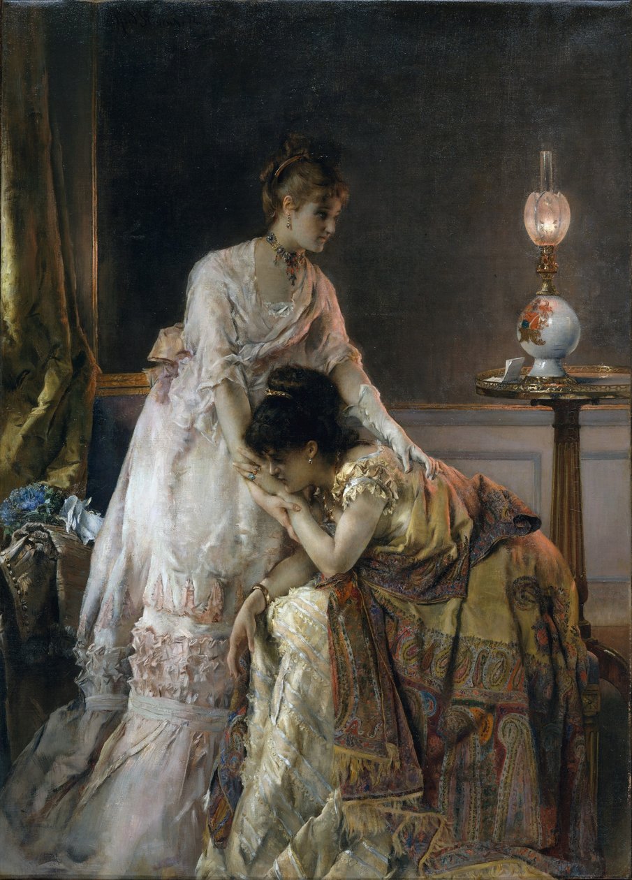 Efter balen av Alfred Emile Stevens