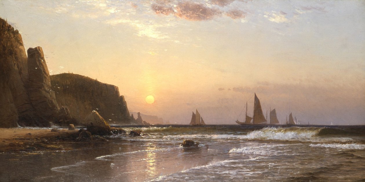 Morning at Grand Manan av Alfred Thompson Bricher