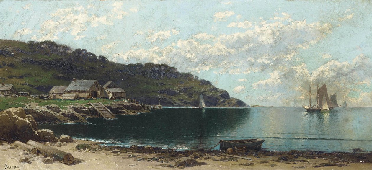 On the Coast of Maine av Alfred Thompson Bricher