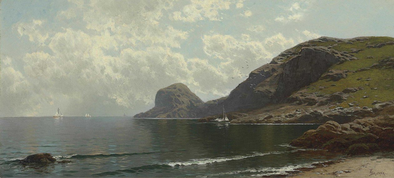Seascape av Alfred Thompson Bricher
