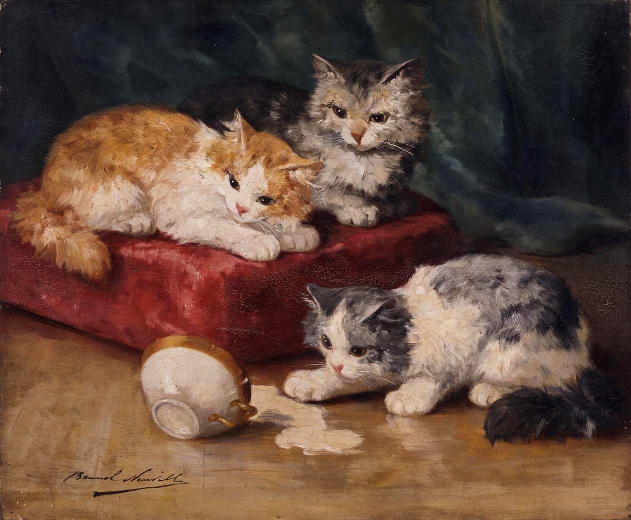 Katterna av Alfred Brunel de Neuville
