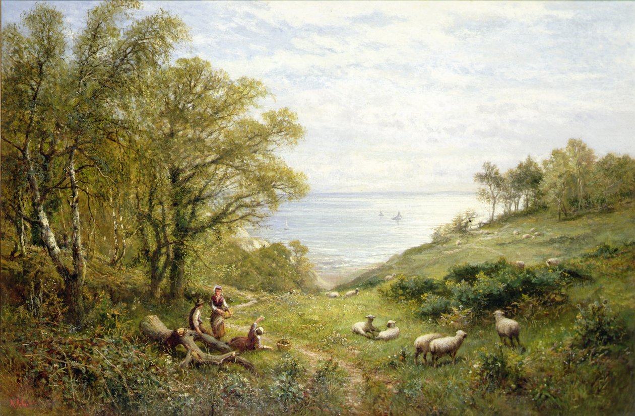 Vid havet av Alfred Augustus Glendening