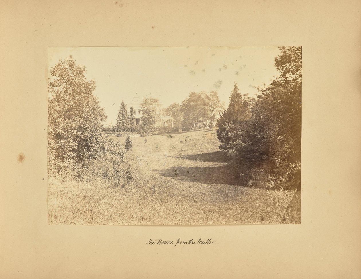 Huset från söder av Alfred Booth