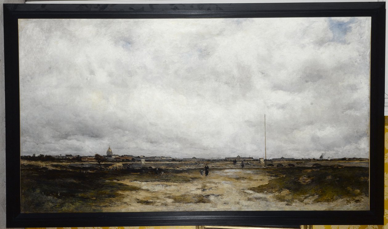 Champ-de-Mars, efter utställningen 1878, ca 1882 (olja på duk) av Alfred Casile