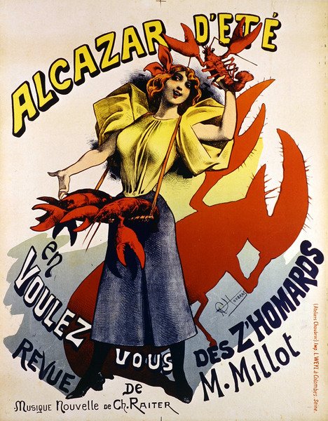 "Vem vill ha hummer?" på Alcazar d