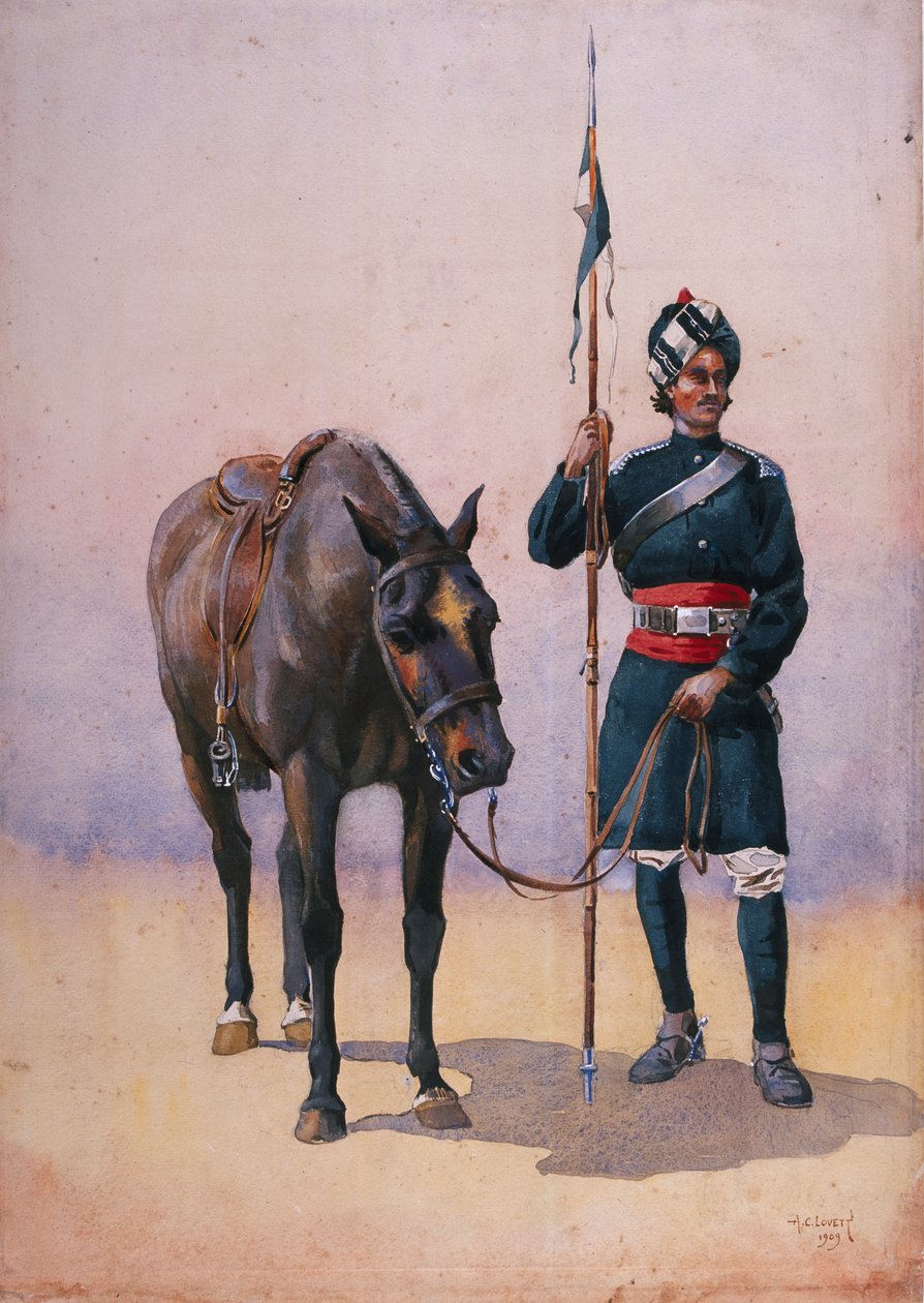 Soldat of the 19th Lancers (Fane